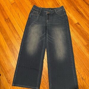 Halara Flex Asymmetric Low Rise Zipper Pockets Baggy Wide Leg